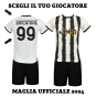 kit Maglia Juventus Chiesa 7 ufficiale replica 2023/2024 personalizzata